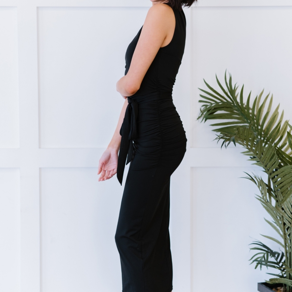 Dress Day License to Dare Black One-Shoulder Dress - Picture 7 of 8
